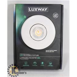 NEW LUXWAY COMPLETE 4" LED RECESSED FIXTURE