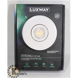 NEW LUXWAY COMPLETE 4" LED RECESSED FIXTURE