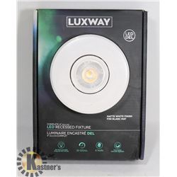 NEW LUXWAY COMPLETE 4" LED RECESSED FIXTURE