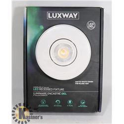 NEW LUXWAY COMPLETE 4" LED RECESSED FIXTURE