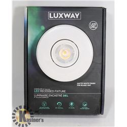 NEW LUXWAY COMPLETE 4" LED RECESSED FIXTURE