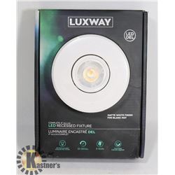 NEW LUXWAY COMPLETE 4" LED RECESSED FIXTURE