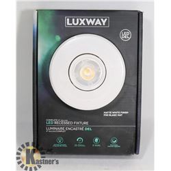 NEW LUXWAY COMPLETE 4" LED RECESSED FIXTURE