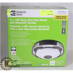 NEW COMMERCIAL ELECTRIC 11" LED HEAVY DUTY FLUSH