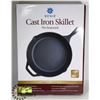 Image 1 : NEW PROFESSIONAL 12.5" CAST IRON SKILLET