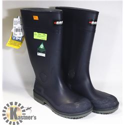 NEW STEEL TOED CSA APPROVED RUBBER BOOTS SIZE 10