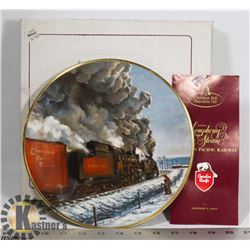 CP RAIL "SYMPHONY IN STEAM" PLATE 22KT   15,000