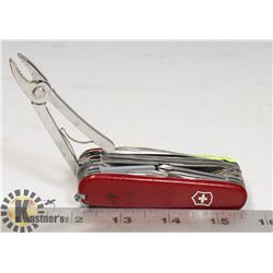 ALL IN ONE RED SWISS ARMY KNIFE