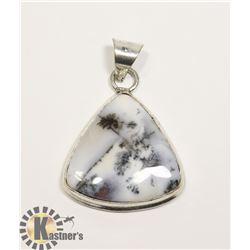 #214-DENDRITE OPAL PENDENT