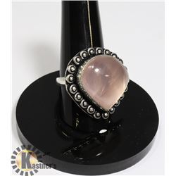 #186-PINK ROSE RING SIZE 8.5