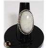 Image 1 : #218-MOONSTONE RING SIZE 6.5