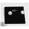 Image 1 : #78-FRESH WATER PEARL EARRINGS