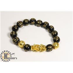 #139-FENG SHUI BLACK OBSIDIAN BRACELET