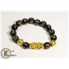 Image 1 : #139-FENG SHUI BLACK OBSIDIAN BRACELET