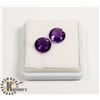 Image 1 : #38-PURPLE AMETHYST GEMSTONE 3.0CT