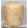 Image 1 : NEW LARGE SOLID MARBLE LIDDED URN