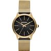 Image 5 : NEW DIESEL GOLD BAND/BLACK DIAL WATCH MSRP $295