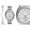 Image 3 : NEW MICHAEL KORS WHITE DIAL CRYSTAL BEZEL MSRP$352
