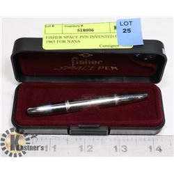 FISHER SPACE PEN INVENTED IN 1965 FOR NASA