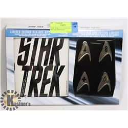 STAR TREK LTD EDITION BLU-RAY GIFT SET AND FOUR