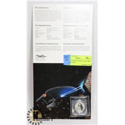 ROYAL CANADIAN MINT STAR TREK $20 99.99 PURE