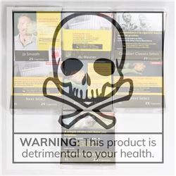 7 ASSORTED 25 PACKS OF REGULAR SIZE CIGARETTES