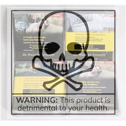 4 PACKS OF DU MAURIER SMOOTH REGULAR CIGARETTES