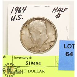 1964 U.S. HALF DOLLAR