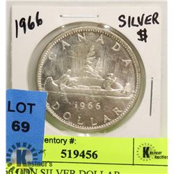 1966 CDN SILVER DOLLAR
