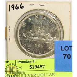 1966 CDN SILVER DOLLAR