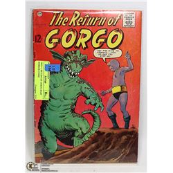 1963 # 2 RETURN OF GORGO RARE HORROR COMIC