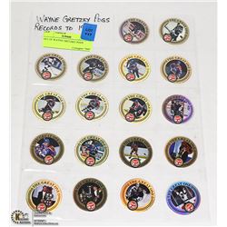 SET OF WAYNE GRETZKY POGS