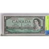 Image 1 : 1954 CANADIAN $1 REPLACEMENT NOTE