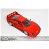Image 1 : FERRARI F40 1/18 SCALE DIECAST CAR MADE IN ITALY