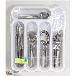 PADERNO STAINLESS STEEL FLATWARE- LOT OF 36