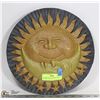 Image 1 : DECORATIVE SUN, MOON, STARS CERAMIC HANGING-  12"