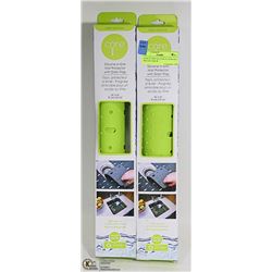 PAIR OF NEW SILICONE IN-SINK MAT PROTECTORS W/