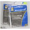 Image 1 : LOT OF 2 NEW 6' X 8' POLY TARPS