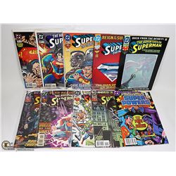 LOT OF SUPERMAN COMICS