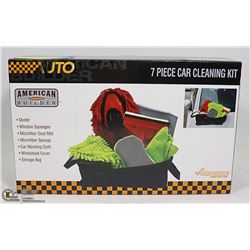 NEW 7PC CAR CLEANING KIT