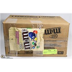CASE WITH 24 110G BAGS OF M&M'S ALMOND