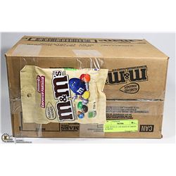 CASE WITH 24 110G BAGS OF M&M'S ALMOND