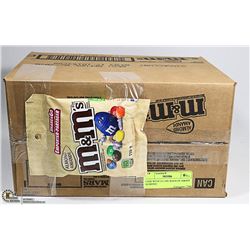 CASE WITH 24 110G BAGS OF M&M'S ALMOND