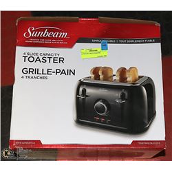 SUNBEAM 4 SLICE TOASTER