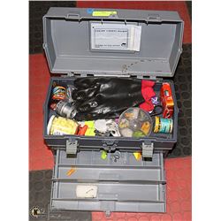 LARGE PLANO TACKLE BOX FULL OF TACKLE