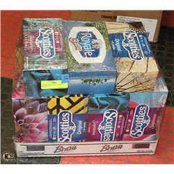 KLEENEX/SCOTTIES- LOT OF 14 BOXES