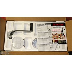 NEW IN BOX GOURMET FOOD STYLER & MACHINES IN ONE