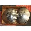 Image 1 : 2  X 1960'S VINTAGE VW HUBCAPS