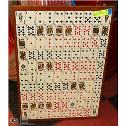 VINTAGE MYSTERY CARD GAME MINUS ALL "J"'S