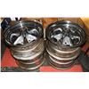 Image 1 : 14" ET 5 STAR WHEELS FROM THE 60'S
